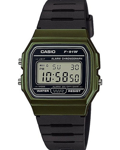 Casio Collection F-91WM-3ADF (F-91WM-3A)